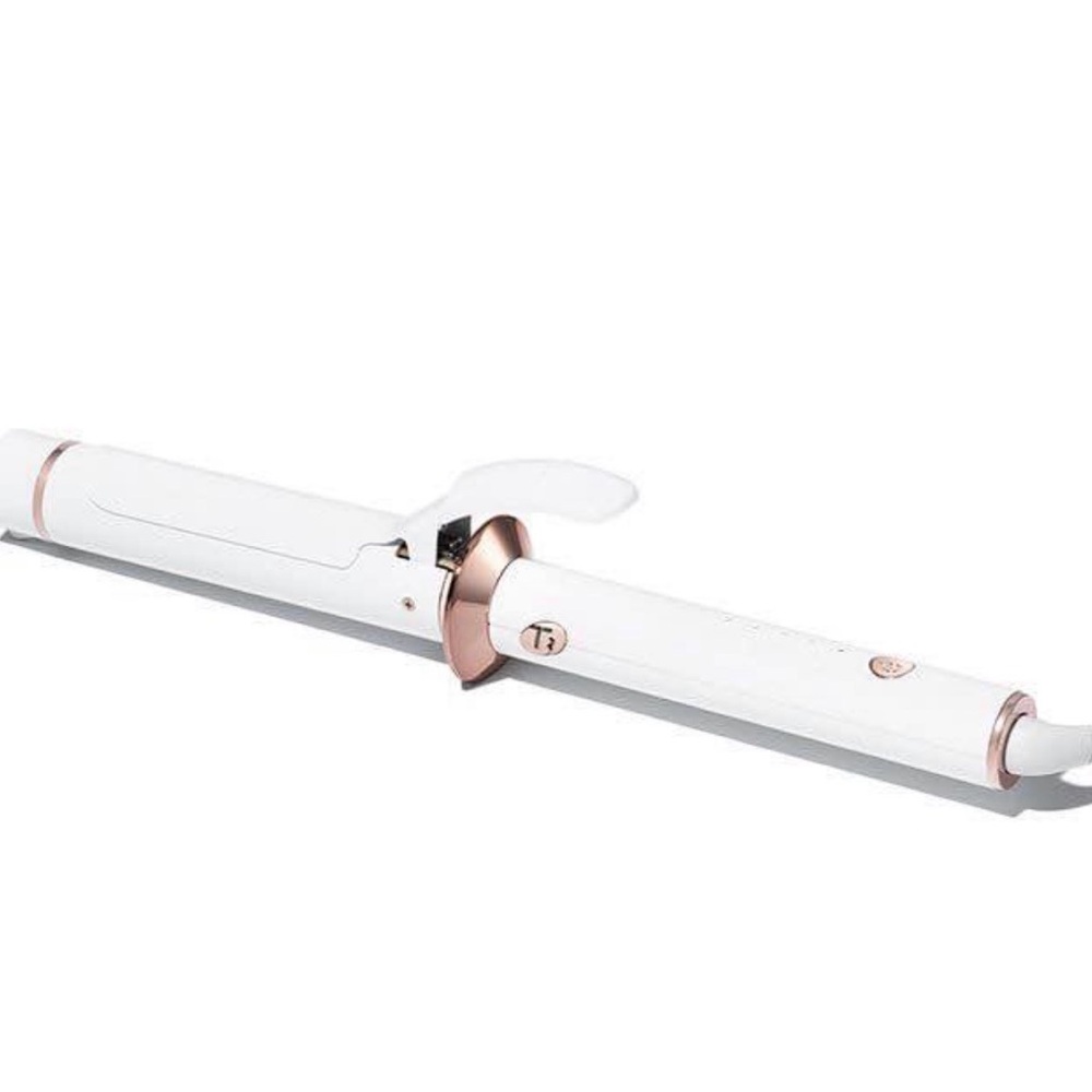 T3 1.25” inch SinglePass Curling Iron White